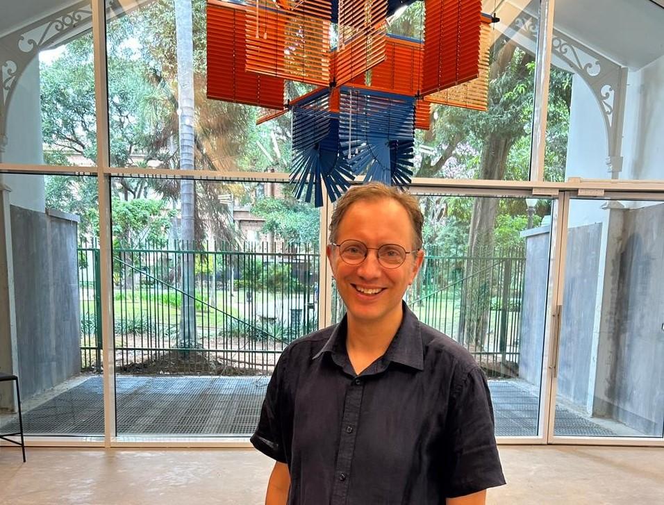Jochen Volz, diretor geral da Pinacoteca do Estado e curador: "A inauguração da Pina resume a história da arquitetura brasileira"